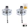 BDP1385-1 2 Pieces Door Stop Check Assy Limiter Strap for VW Lupo MK1 6X1 6E1 1998-2005 Seat Arosa 6H1 1997-2004 6E0837249C