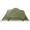 Dome Family Tent for 6 Persons Olive Green Waterproof
