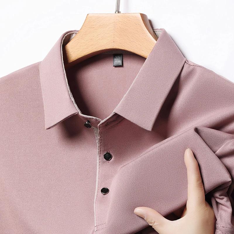 Nová pánská business casual košile s krátkým rukávem, jednobarevná polokošile, módní, prodyšná, pohodlná, všestranný top