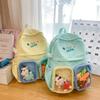 Ins Japan and Korea Small Fresh and Cute Cartoon Backpack Children's Pain Bag Computer Bag Primary School Students Large-capacity Schoolbag Tide
