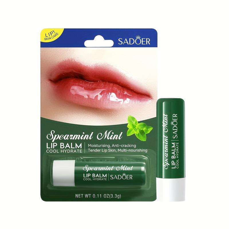 Mango Fruit Nourish Hydrate Lip Balm,Improve Lip Dryness and Brighten Lip Color,Smooth, Delicate, and Tender Lips, Suitable for Autumn and Winter