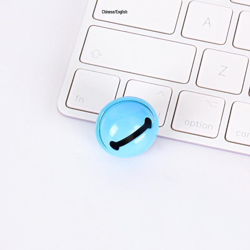 22mm Colorful Metal Bells for Jewelry, Keychains & Christmas Décor