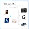 With Mic Wireless Receiver Transmitter Type-C Changing TX/RX BT Boxes  for TV Car Speaker