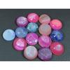16X16MM Natural Window Druzy Agate Round Cabochon Loose Gemstone 15Pcs Lot C-3731