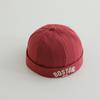 New Letter Baby Brimless Hat Autumn Summer Baby Boys Girls Dome Melon Cap Toddler Kids Landlord Hats Beanies 50cm