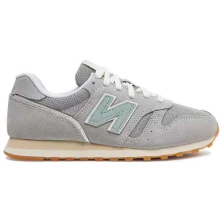 New Balance NB 373 Versatile Comfortable Shock Absorbing Durable Low Top Casual Running Shoes Women Sneaker Gray Green WL373TK2