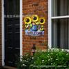 Metal Sunflower Wall Decor with Watering Can and Welcome Sign Garden Hanging Ornament Indoor Outdoor Wall Art