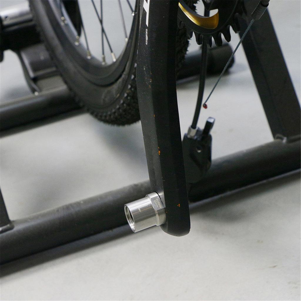 1 Pair Stainless Steel 9/16 Inch Bike Pedal Spacer Extension for Road Bicycles Mountain Bikes Bicycles Pedal Extender