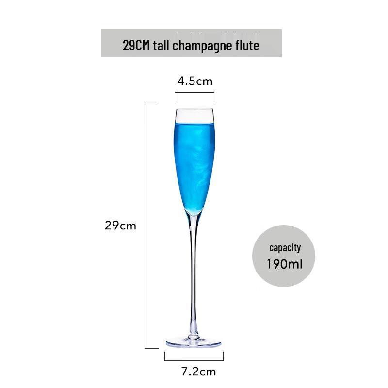 LISM Tall Champagne Flutes