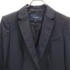 BURBERRY Sanyo Shokai Made in Japan wool tailored jacket 38 black Women Used
