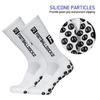Calcetines para correr para deportes al aire libre, calcetines elásticos, calcetines atléticos de fútbol, ​​calcetines antideslizantes con empuñaduras