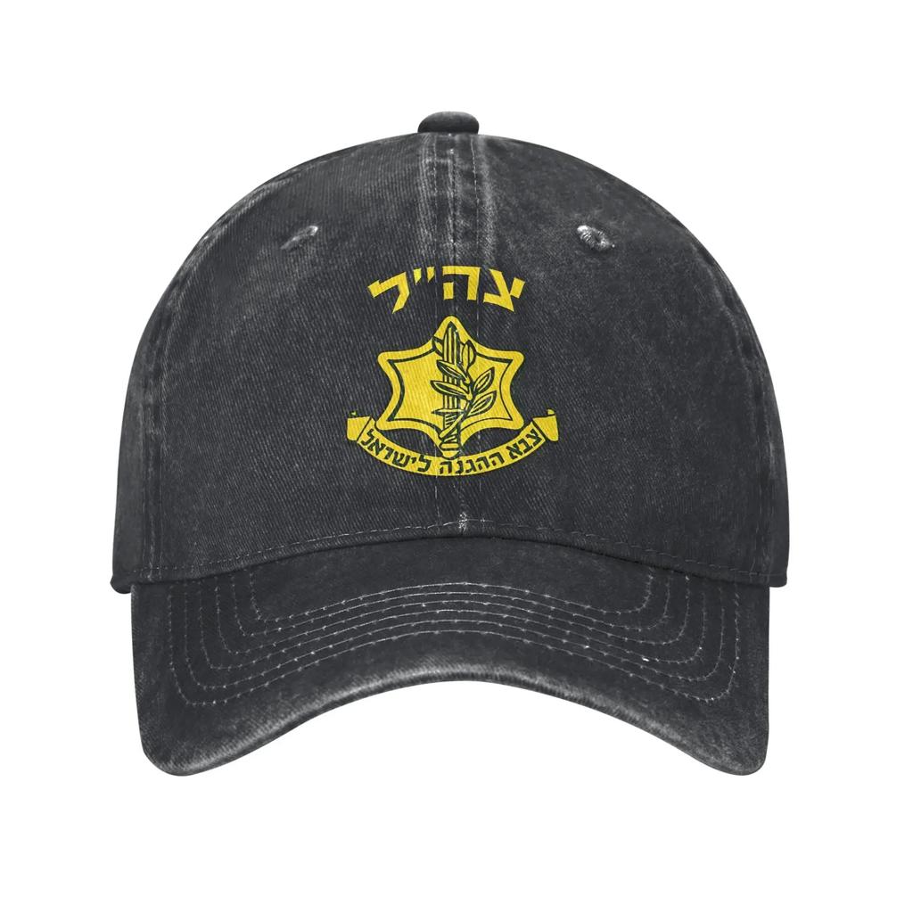 Army Defense Forces IDF Baseball Cap Distressed Washed s Cap Fashion Outdoor Workouts Adjustable Fit Sun Cap