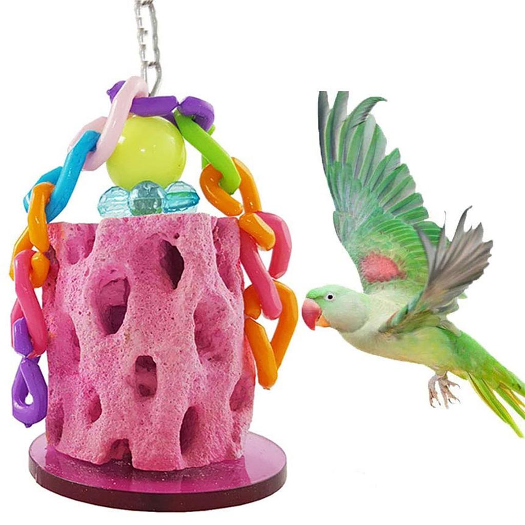 Parrot Bite-Teeth Care Chew Parrot Minerals Sticks Molar Toy, Bird-Chew Toy