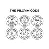 PILGRIM French Red Vine Premium Face Care Kit with Face Wash & Jute Kit Bag | Face Mask 100gm, Face Cream SPF 30 50gm, Face Scrub 50gm, Toner 100ml
