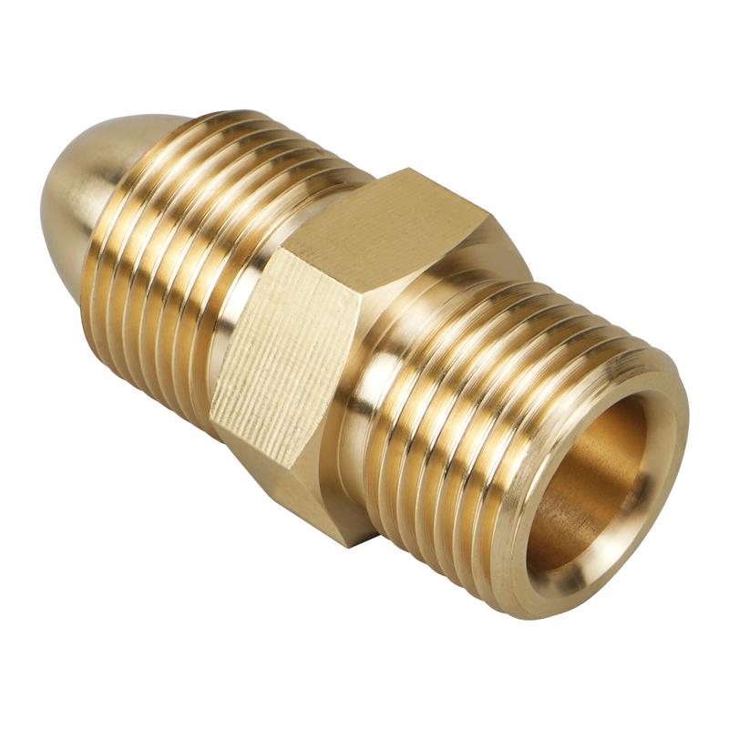 CGA580 Cylinder Adapter Convert G5/8-14 To CGA580 For CGA580 Nitrogen Tanks Shock Nitrogen Cylinder Regulator Filling Tool