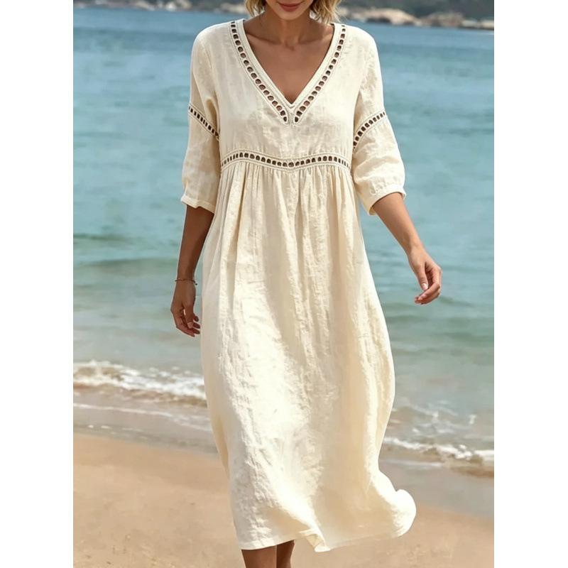 (The Object Is Not Perforated, 3D Printing Effect) 2026 Summer New European and American Solid Color Loose