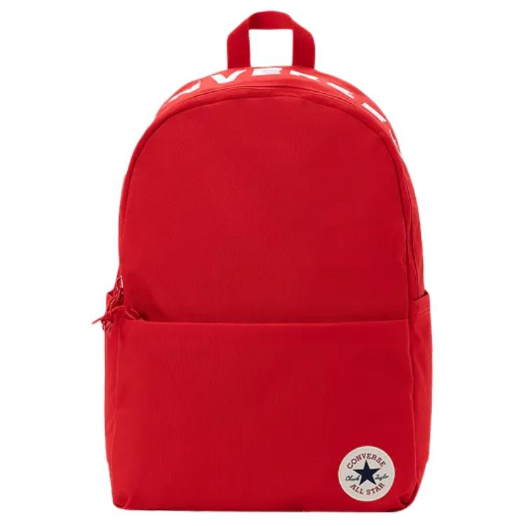 

Converse Logo Color Block Star Arrow Webbing Handle Brand Round Label Sports Backpack Unisex Backpack Red UA5985-F97 Red