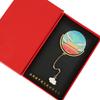 Beijing Tiananmen Metal Bookmark - Custom Engraved Cultural Gift Box
