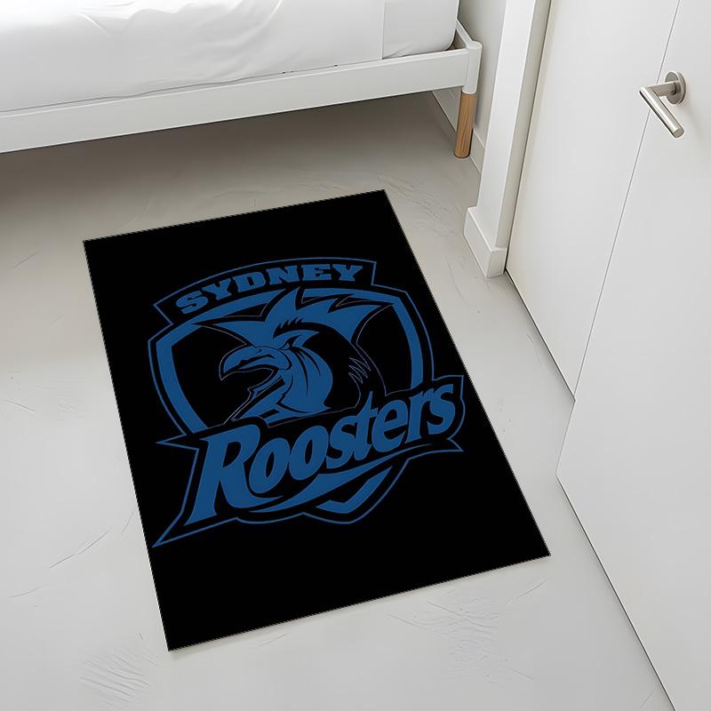 Sydney Roosters (5) Teppich Geeignet Für Wohnzimmer Schlafzimmer Computerräume Essbereiche Und Platzierung Unter Tischen Und Stühlen Auch Eine Ideale Wahl Für