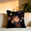Russian Cartoon MMetal Family Pillow Case Square DoubleSided Sofa Cushion Cover Bedroom Bedside Pillow