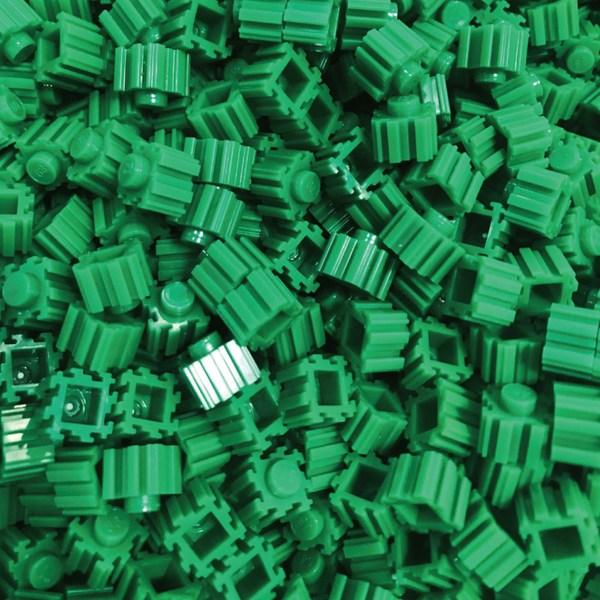 

Brick World Tok Tok Play Color Deform Block Подставка для молнии Сменная подставка 500р, Зеленый, Популярные корейские игрушки