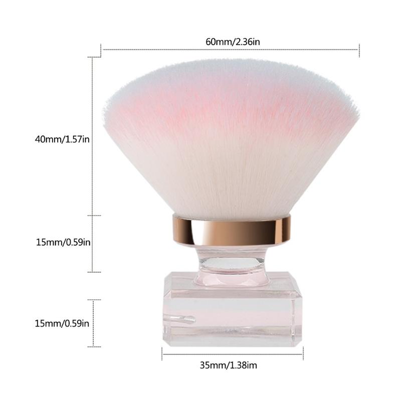 Nagelstaubbürste Nail Art Staubentferner Pinsel Make-up Pinsel Nagelbürste Nagelstaub Reinigungsbürste Maniküre Zubehör