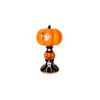Halloween Pumpkin Night Light Lamp, Resin Tabletop Decor for Home Decoration