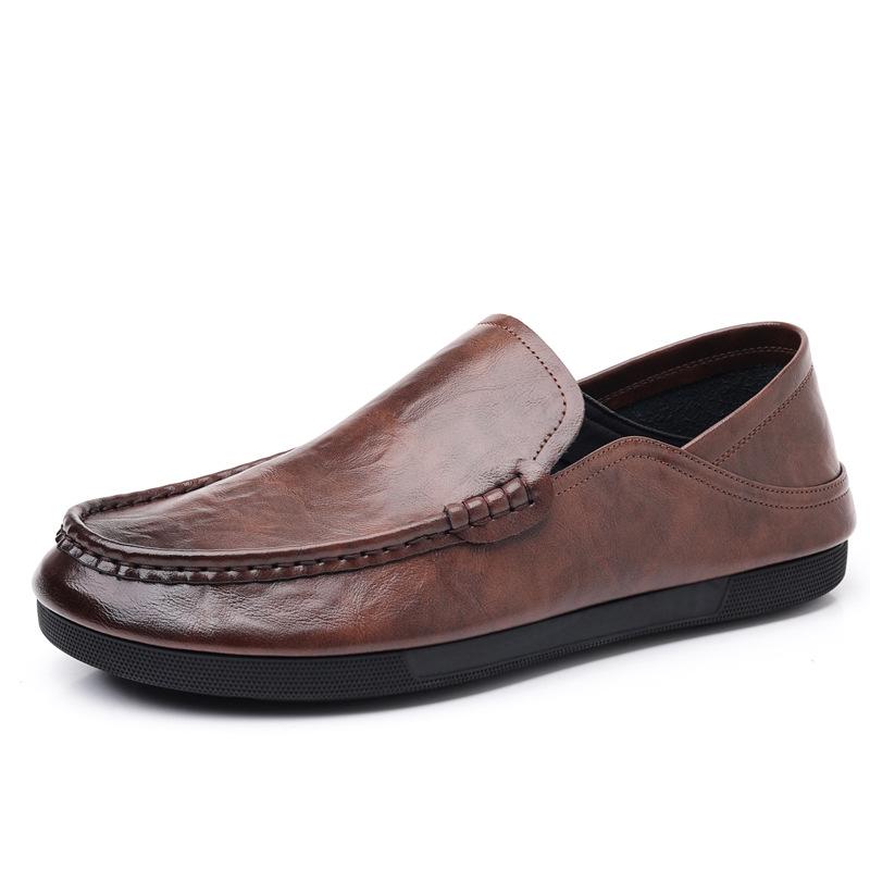 

Обувь Doudou мужская повседневная обувь Rafe на одной педали для ленивых 2025 лето царапанная вручную ретро трендовая обувь 2025 прямые продажи 44