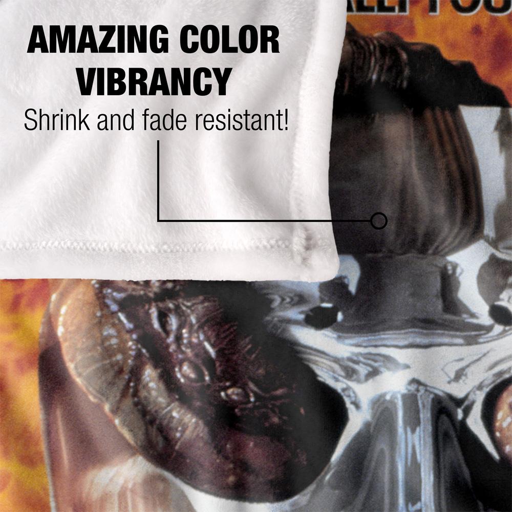 Friday The 13th Jason Goes To Hell Poster Blanket