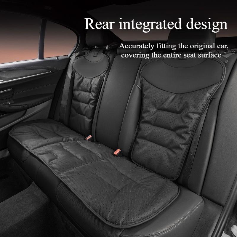 Nappi Leather Universal Premium Car Seat Cushion Breathable All-Season Comfort New Car Seat Covers Seat Accessories