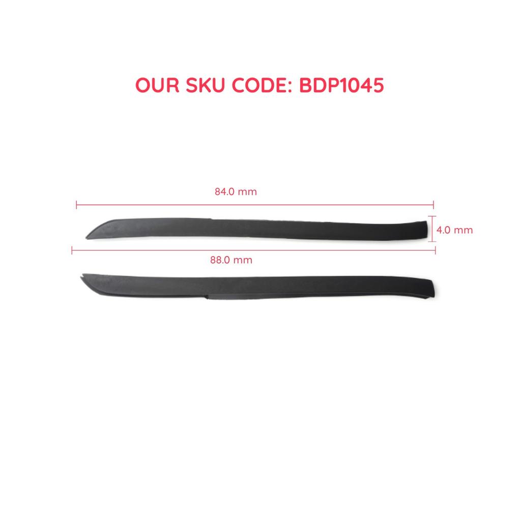 Kaufe BDP1045 Frontscheibe Glas Zierleiste Säule Abdeckung links rechts 6386980079 6386980179 für Mercedes Vito W638 zum Preis ab 34