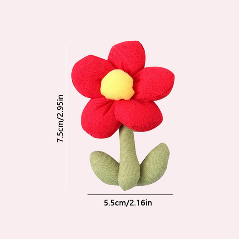 Bawełniane puszyste broszki kwiatowe dla kobiet przypinki do klapy roślinne
