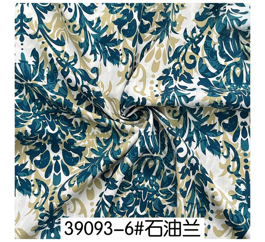 By Meter Quality Viscose Poplin Fabric Vintage Geometric Floral Birds Bohemian Patchwork Rayon Material Wholesale
