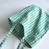 Summer Green Linen Mini Bag