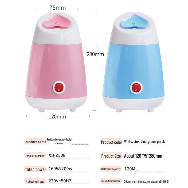 Nano Hydrating Facial Steamer - Moisturizing and Humidifying Beauty Device