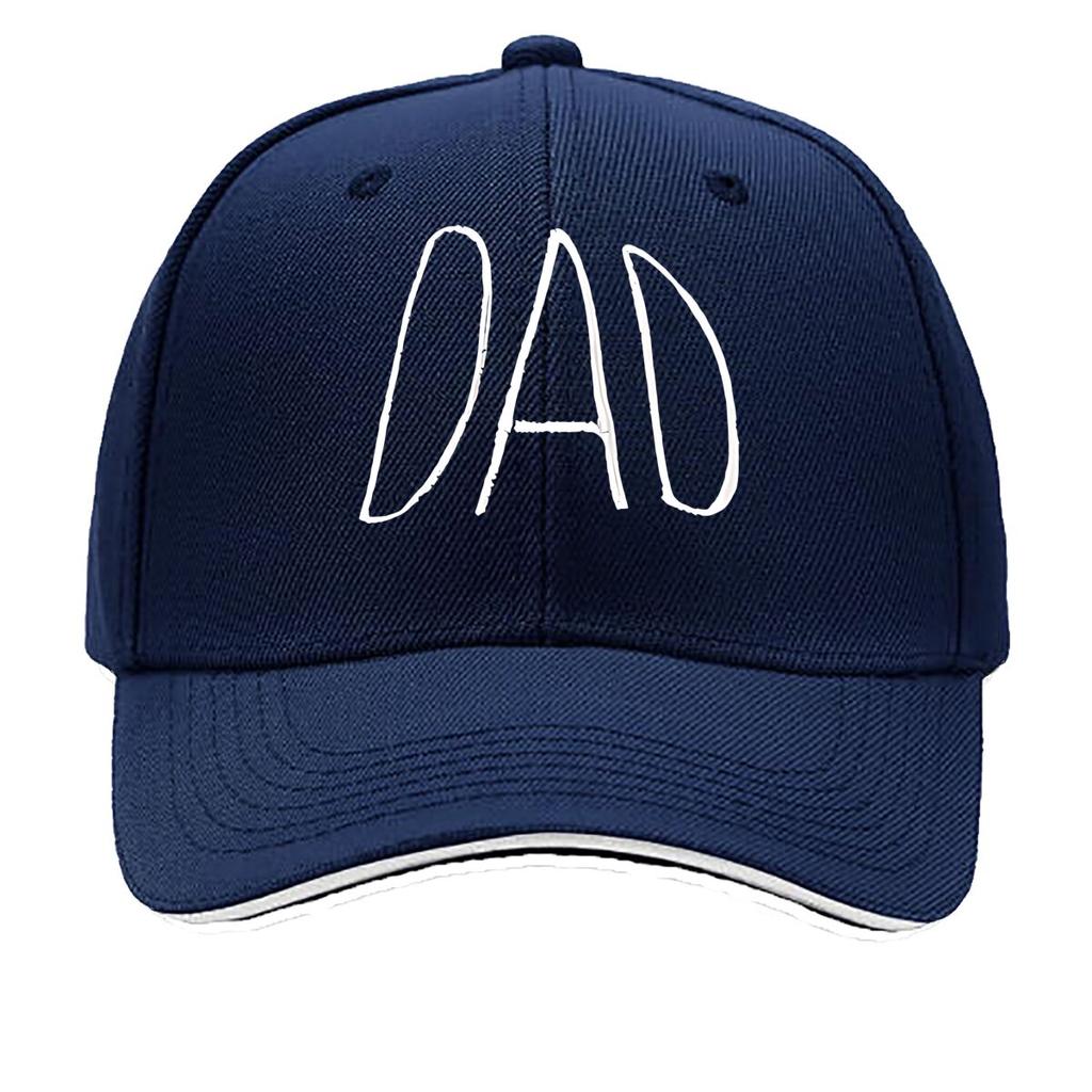 Dad Adjustable Baseball Cap Retro Look Sports Hat with Curved Visor for Fishing HipHop Style Sandwich Baseball Cap