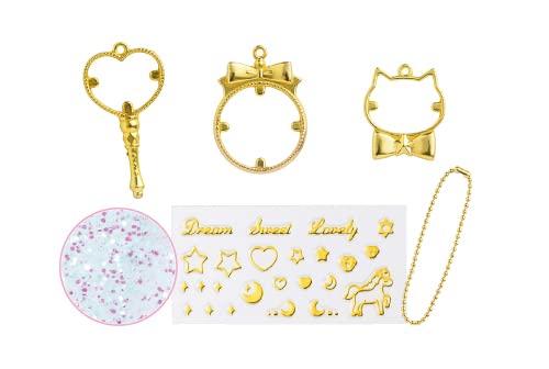 Gakken Girls' Craft: Glossy and Plump Accessories Made with Candy Clay (Ages 6 and up) Q750832