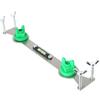 Stainless Steel Hot Cold Water Pipe Leveler Multifunctional Bathroom Wrench Tool  Shower