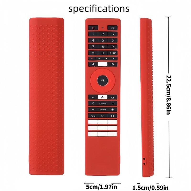 Soft Remote Skin Thickened Remote Protectors Silicone Case Easy Carrying Case Silicone Texture Suitable for ERF3A98T