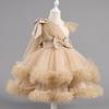 Little Girls Puffy Tulle Princess Dress Birthday Party Formal Dress
