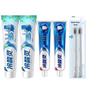 Lengsuanling Whitening & Anti-Sensitive Toothpaste Set with Toothbrushes
