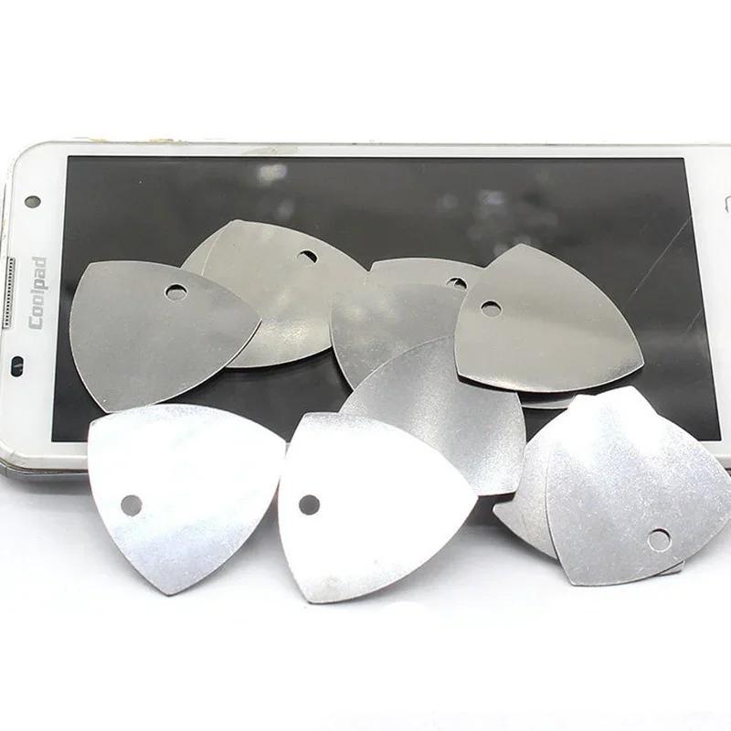 1/3/5/10/20/50PCS Metal Phone Opening Tools Metal Guitar Picks Pry Opener for iPhone iPad Tablet PC Disassemble Repair Tool Kit