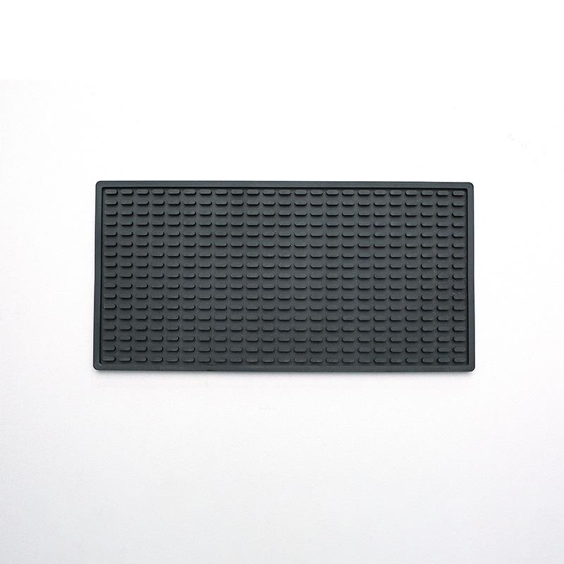 New silicone drain mat Coffee machine accessories Bar mat Drain non-slip Bar mat