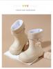2026EVA Cute Cartoon Soft Sole Rain Boots for Kids - Waterproof & All-Season for Boys and Girls
