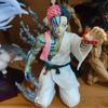 In Stock 15cm Demon Slayer Akaza Hakuji Anime Figure Model Doll Action Figurine Pvc Decoration Peripheral Desktop Decoration Plaything