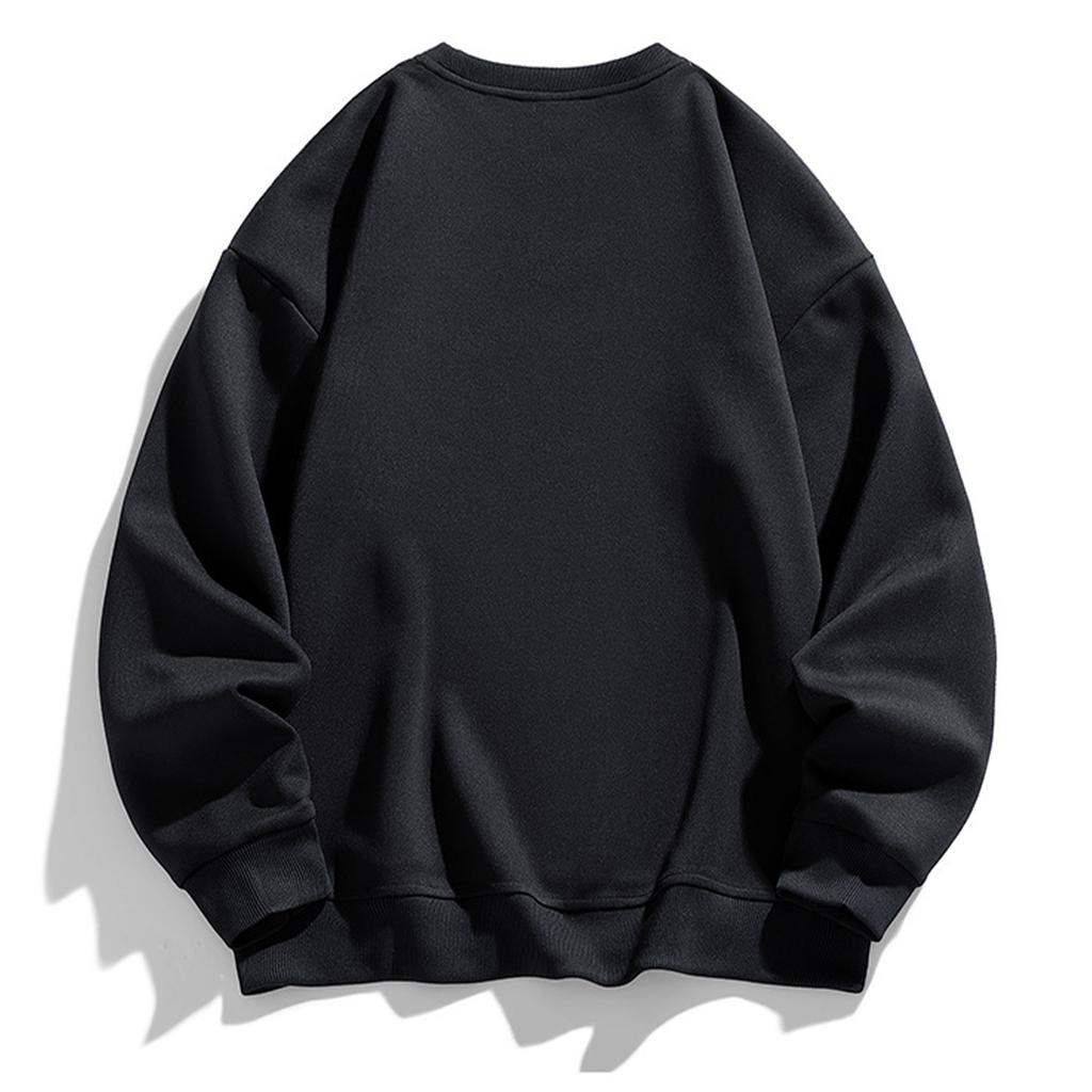 Men's Hoodie Loose Casual Long Sleeved Round Neck