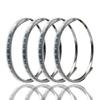 4PCS RGB Car Hub Lamp Flexible APP Remote RGB Control Neon Wheel Ring Strip Adjustable Ambient Rim Lights for Truck Offroad Jeep