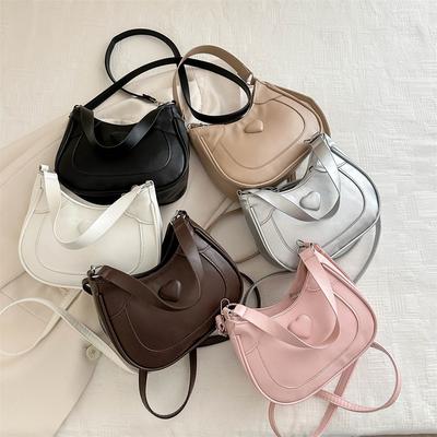 Niche Personality Spring Bag for Women New Style Popular Beautiful Crossbody Bag Casual Handheld Work Crescent Bag