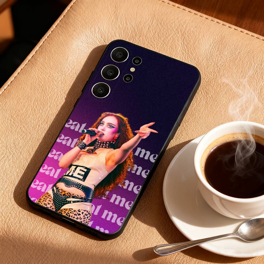 

C-C-Chappell R-Roan Phone Case For Samsung S26,S25,24,23,22,30,21,10,9,Ultra,Plus,Lite,FE Soft Black Case Samsung S235G