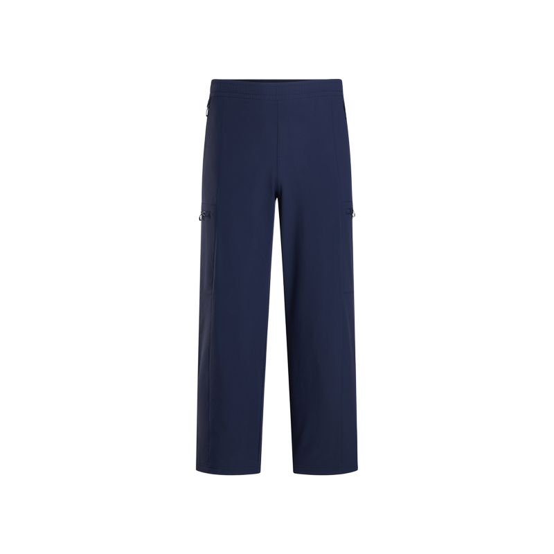 SALOMON Softshell Pants Men s Dark Navy Blue Moderate C30117 165/72A (S)